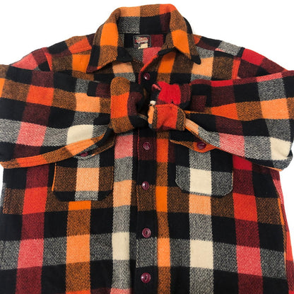 【中古品】【メンズ】 WOOLRICH ウールリッチ 50's CHECK WOOL SHIRT JACKET VINTAGE 50年代 チェック ウール シャツ ジャケット 長袖 トップス ヴィンテージ 144-251129-ks-06-tei サイズ：サイズ表記無し カラー：マルチカラー 万代Net店