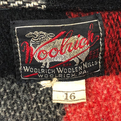 【中古品】【メンズ】 WOOLRICH ウールリッチ 50's CHECK WOOL SHIRT JACKET VINTAGE 50年代 チェック ウール シャツ ジャケット 長袖 トップス ヴィンテージ 144-251129-ks-06-tei サイズ：サイズ表記無し カラー：マルチカラー 万代Net店