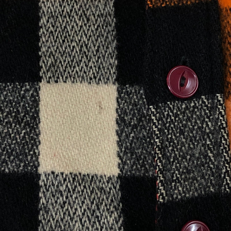 【中古品】【メンズ】 WOOLRICH ウールリッチ 50's CHECK WOOL SHIRT JACKET VINTAGE 50年代 チェック ウール シャツ ジャケット 長袖 トップス ヴィンテージ 144-251129-ks-06-tei サイズ：サイズ表記無し カラー：マルチカラー 万代Net店