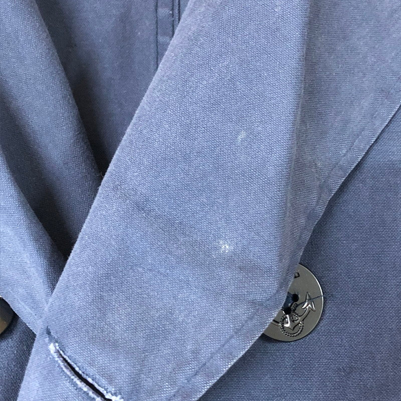 【中古品】【メンズ】 POLO RALPH LAUREN ポロ・ラルフローレン 90's COTTON P-COAT 90年代 コットン ピーコート ライトアウター 145-251130-yy-16-tei サイズ：S カラー：ネイビー 万代Net店