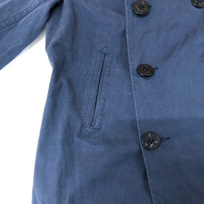 【中古品】【メンズ】 POLO RALPH LAUREN ポロ・ラルフローレン 90's COTTON P-COAT 90年代 コットン ピーコート ライトアウター 145-251130-yy-16-tei サイズ：S カラー：ネイビー 万代Net店
