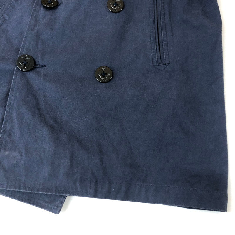 【中古品】【メンズ】 POLO RALPH LAUREN ポロ・ラルフローレン 90's COTTON P-COAT 90年代 コットン ピーコート ライトアウター 145-251130-yy-16-tei サイズ：S カラー：ネイビー 万代Net店