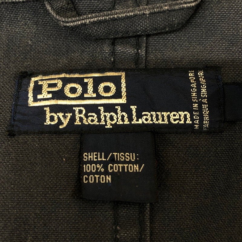 【中古品】【メンズ】 POLO RALPH LAUREN ポロ・ラルフローレン 90's COTTON P-COAT 90年代 コットン ピーコート ライトアウター 145-251130-yy-16-tei サイズ：S カラー：ネイビー 万代Net店
