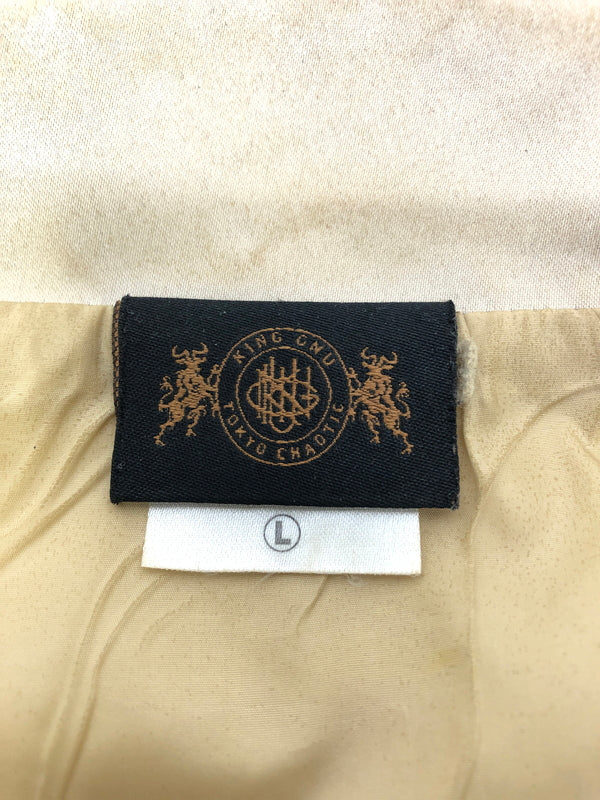 【中古品】【メンズ】 King Gnu キングヌー STITCHED COACH JACKET スティッチドコーチジャケット アウター 147-260819-SH-07-hon サイズ：L カラー：シャンパンゴールド 万代Net店