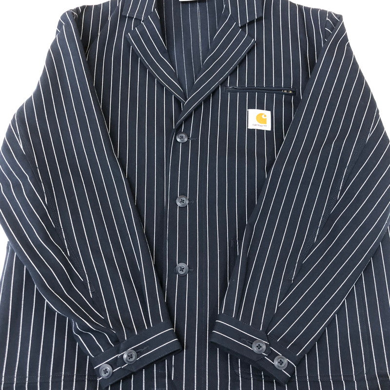 【中古品】【メンズ】 Carhartt WIP カーハート ワークインプログレス HYBRID BLAZER A232021 ハイブリッド ブレザー ライトアウター テーラードジャケット 145-251129-ks-10-tei サイズ：M カラー：Dark Navy 万代Net店