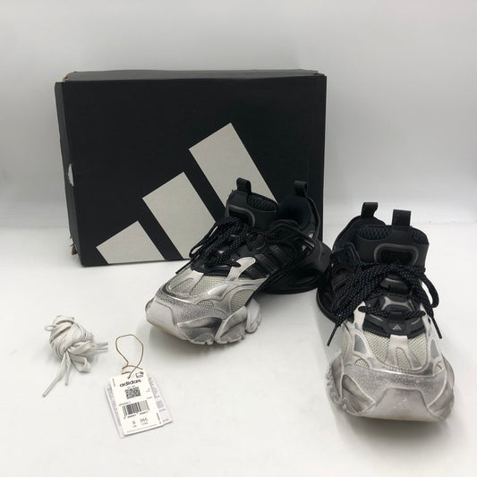 【現状渡し品】【メンズ】 adidas アディダス XLG RUNNER DELUXE JR0861 XLGランナー デラックス スニーカー 靴 161-251202-yy-05-tei カラー：ホワイト/ブラック 万代Net店