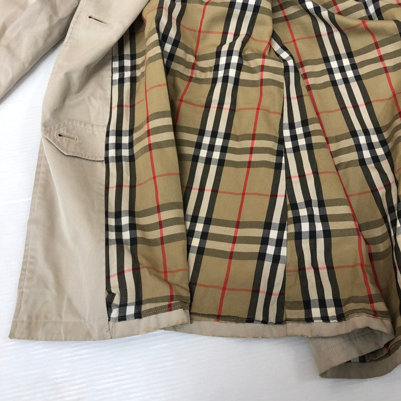 【中古品】【メンズ】 Burberrys バーバリーズ 90's Balmacaan Coat 90年代 バルマカーンコート ライトアウター ステンカラーコート ライトアウター 141-251129-ks-01-tei サイズ：16LONG カラー：ベージュ 万代Net店