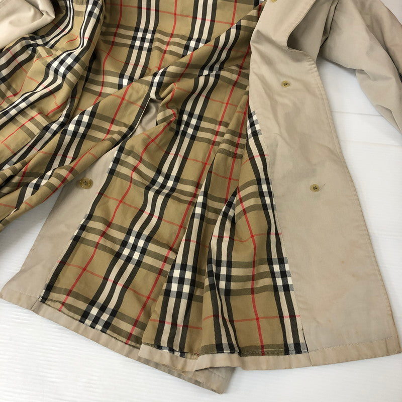 【中古品】【メンズ】 Burberrys バーバリーズ 90's Balmacaan Coat 90年代 バルマカーンコート ライトアウター ステンカラーコート ライトアウター 141-251129-ks-01-tei サイズ：16LONG カラー：ベージュ 万代Net店