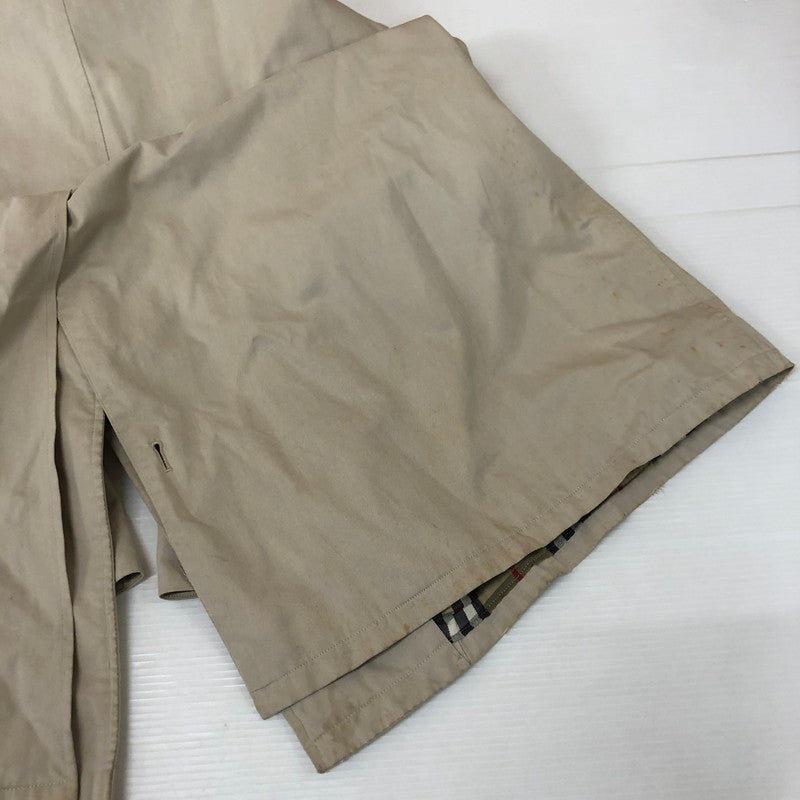 【中古品】【メンズ】 Burberrys バーバリーズ 90's Balmacaan Coat 90年代 バルマカーンコート ライトアウター ステンカラーコート ライトアウター 141-251129-ks-01-tei サイズ：16LONG カラー：ベージュ 万代Net店