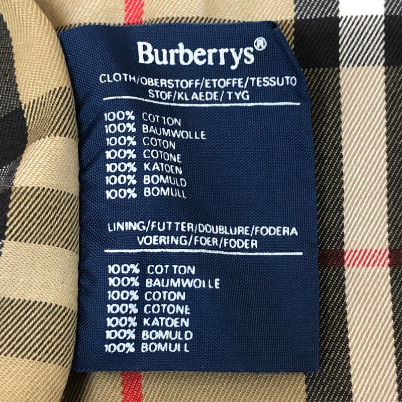 【中古品】【メンズ】 Burberrys バーバリーズ 90's Balmacaan Coat 90年代 バルマカーンコート ライトアウター ステンカラーコート ライトアウター 141-251129-ks-01-tei サイズ：16LONG カラー：ベージュ 万代Net店