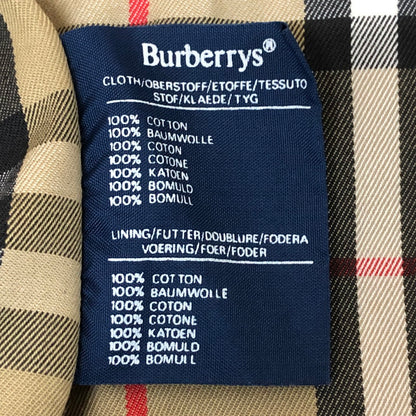 【中古品】【メンズ】 Burberrys バーバリーズ 90's Balmacaan Coat 90年代 バルマカーンコート ライトアウター ステンカラーコート ライトアウター 141-251129-ks-01-tei サイズ：16LONG カラー：ベージュ 万代Net店