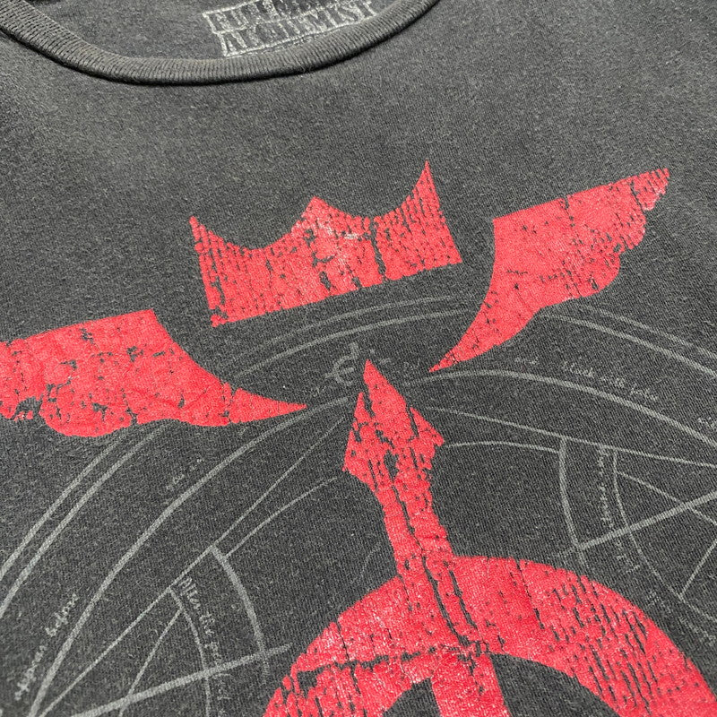 【中古品】【メンズ】 UNKNOWN USED 00's FULLMETAL ALCHEMIST TEE 00年代 鋼の錬金術師 Tシャツ 半袖 トップス フラメルの十字架 145-251129-ks-11-tei サイズ：L カラー：ブラック 万代Net店