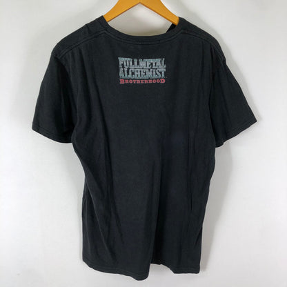 【中古品】【メンズ】 UNKNOWN USED 00's FULLMETAL ALCHEMIST TEE 00年代 鋼の錬金術師 Tシャツ 半袖 トップス フラメルの十字架 145-251129-ks-11-tei サイズ：L カラー：ブラック 万代Net店
