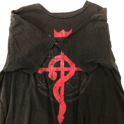 【中古品】【メンズ】 UNKNOWN USED 00's FULLMETAL ALCHEMIST TEE 00年代 鋼の錬金術師 Tシャツ 半袖 トップス フラメルの十字架 145-251129-ks-11-tei サイズ：L カラー：ブラック 万代Net店