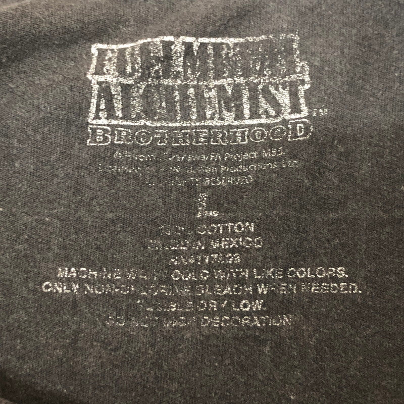 【中古品】【メンズ】 UNKNOWN USED 00's FULLMETAL ALCHEMIST TEE 00年代 鋼の錬金術師 Tシャツ 半袖 トップス フラメルの十字架 145-251129-ks-11-tei サイズ：L カラー：ブラック 万代Net店
