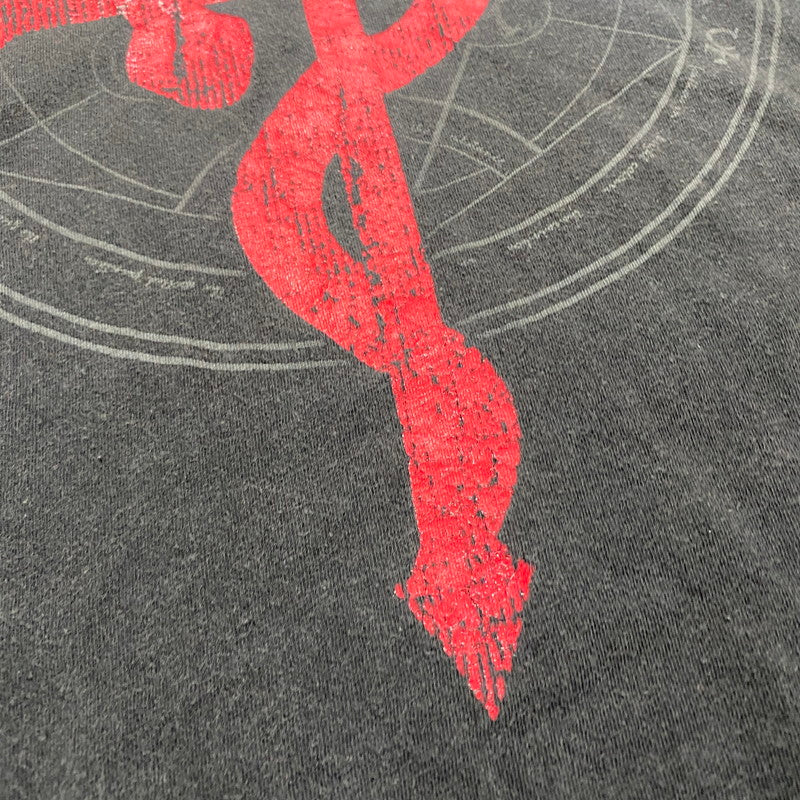 【中古品】【メンズ】 UNKNOWN USED 00's FULLMETAL ALCHEMIST TEE 00年代 鋼の錬金術師 Tシャツ 半袖 トップス フラメルの十字架 145-251129-ks-11-tei サイズ：L カラー：ブラック 万代Net店