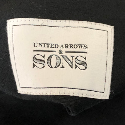 【中古品】【メンズ】 UNITED ARROWS＆SONS by SHUNTA NAKAJIMA ユナイテッドアローズ アンド サンズ バイ シュンタ ナカジマ SIDE ZIP PANT 5514-299-0715 サイドジップ パンツ ボトムス 158-251129-ks-23-tei サイズ：L カラー：ブラック 万代Net店