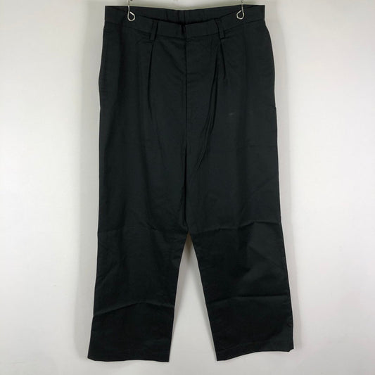 【中古品】【メンズ】 UNITED ARROWS & SONS ユナイテッドアローズ アンド サンズ 1P CHINO 5514-217-0615 ワンプリーツ チノ ボトムス チノパンツ 158-251129-ks-24-tei サイズ：L カラー：ブラック 万代Net店