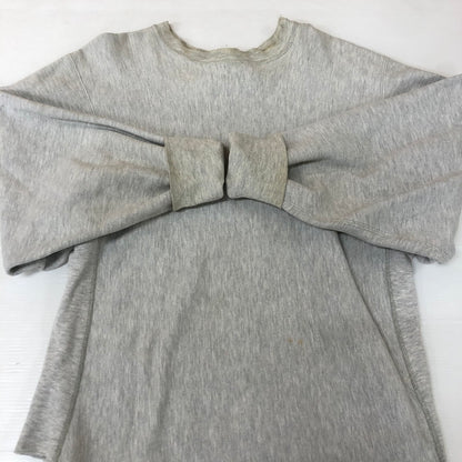 【ジャンク品】【メンズ】 Champion チャンピオン 90's REVERSE WEAVE SWEAT SHIRT 90年代 リバースウィーブ スウェットシャツ トップス トレーナー USA製 145-251129-ks-15-tei サイズ：XXL カラー：グレー 万代Net店