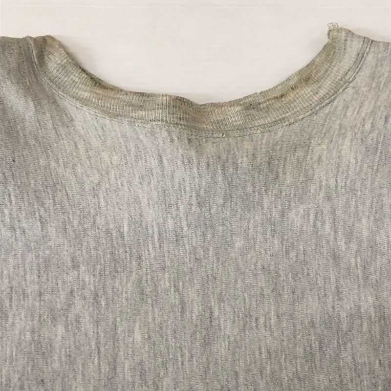 【ジャンク品】【メンズ】 Champion チャンピオン 90's REVERSE WEAVE SWEAT SHIRT 90年代 リバースウィーブ スウェットシャツ トップス トレーナー USA製 145-251129-ks-15-tei サイズ：XXL カラー：グレー 万代Net店