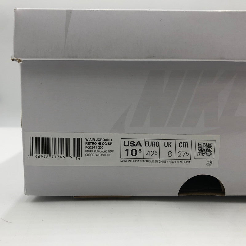 【中古品】【メンズ】 NIKE ナイキ WMNS AIR JORDAN 1 HIGH OG FQ2941-200 ウィメンズ エアジョーダン1 ハイ OG スニーカー 靴 160-251202-yy-04-tei カラー：カカオワオ アンド サンドドリフト 万代Net店
