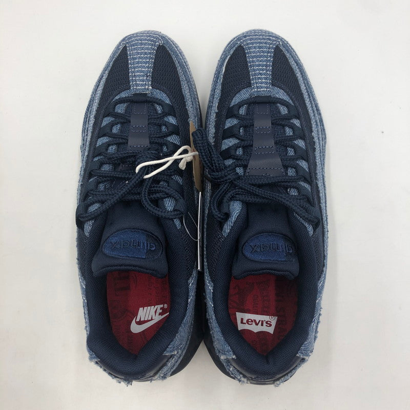 【中古美品】【メンズ】 NIKE ナイキ × Levi's リーバイス AIR MAX 95 OG HM4743-400 エアーマックス 95 スニーカー 靴 160-251203-ks-08-tei カラー：Indigo 万代Net店