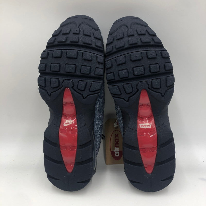 【中古美品】【メンズ】 NIKE ナイキ × Levi's リーバイス AIR MAX 95 OG HM4743-400 エアーマックス 95 スニーカー 靴 160-251203-ks-08-tei カラー：Indigo 万代Net店