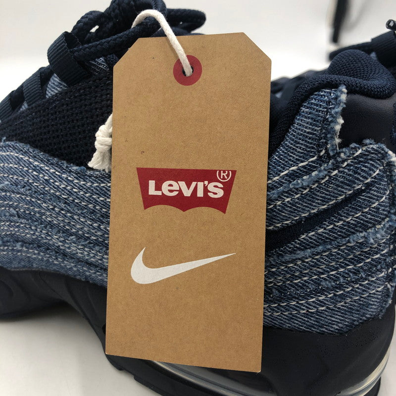 【中古美品】【メンズ】 NIKE ナイキ × Levi's リーバイス AIR MAX 95 OG HM4743-400 エアーマックス 95 スニーカー 靴 160-251203-ks-08-tei カラー：Indigo 万代Net店