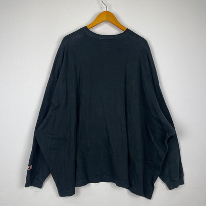 【中古品】【メンズ】 SEE SEE シーシー BASIC LS TEE ベーシック ロングスリーブ Tシャツ 長袖 トップス 142-251204-yy-10-tei サイズ：XXXXL カラー：ブラック 万代Net店