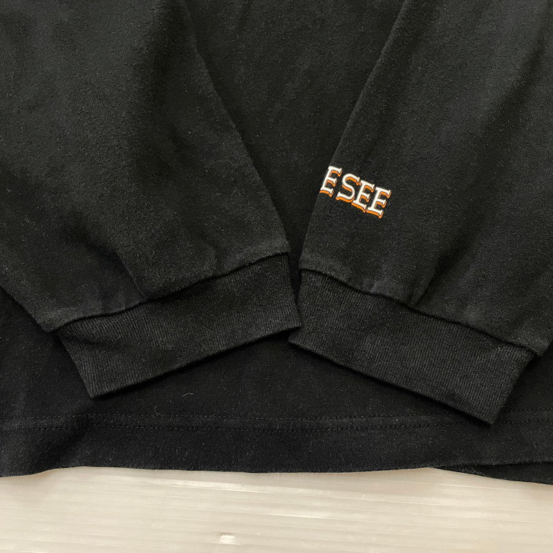 【中古品】【メンズ】 SEE SEE シーシー BASIC LS TEE ベーシック ロングスリーブ Tシャツ 長袖 トップス 142-251204-yy-10-tei サイズ：XXXXL カラー：ブラック 万代Net店