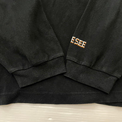 【中古品】【メンズ】 SEE SEE シーシー BASIC LS TEE ベーシック ロングスリーブ Tシャツ 長袖 トップス 142-251204-yy-10-tei サイズ：XXXXL カラー：ブラック 万代Net店