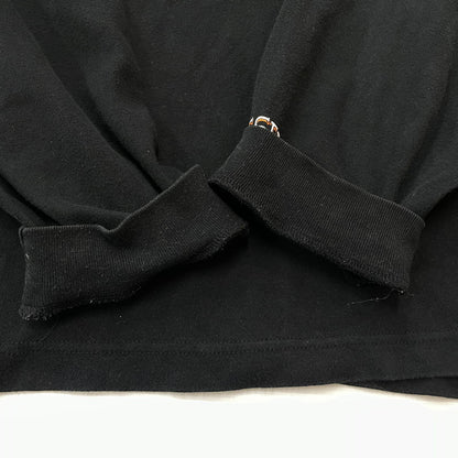 【中古品】【メンズ】 SEE SEE シーシー BASIC LS TEE ベーシック ロングスリーブ Tシャツ 長袖 トップス 142-251204-yy-10-tei サイズ：XXXXL カラー：ブラック 万代Net店