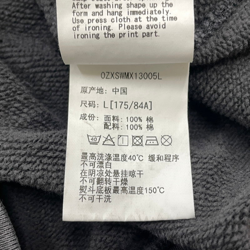 【中古品】【メンズ】 A BATHING APE アベイシングエイプ OVERDYE CREWNECK 001SWJ701005I オーバーダイ クルーネック トップス スウェット トレーナー 142-251204-yy-07-tei サイズ：L カラー：ブラック 万代Net店