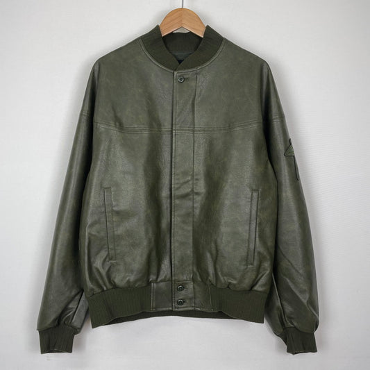 【中古品】【メンズ】 HUF ハフ INTERGALACTIC BOMBER JACKET インターギャラクティック ボンバージャケット ライトアウター 142-251204-yy-08-tei サイズ：M カラー：グリーン 万代Net店