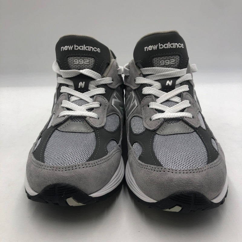 【中古美品】【メンズ】 NEW BALANCE ニューバランス U992GY MADE IN USA スニーカー 靴 162-251203-ks-07-tei カラー：グレー 万代Net店