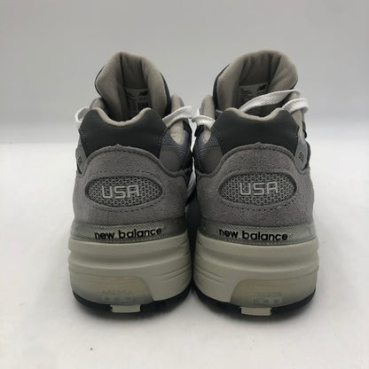 【中古美品】【メンズ】 NEW BALANCE ニューバランス U992GY MADE IN USA スニーカー 靴 162-251203-ks-07-tei カラー：グレー 万代Net店