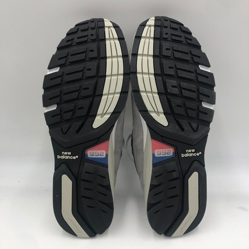 【中古美品】【メンズ】 NEW BALANCE ニューバランス U992GY MADE IN USA スニーカー 靴 162-251203-ks-07-tei カラー：グレー 万代Net店