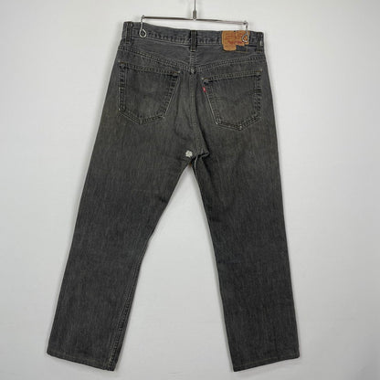 【現状渡し品】【メンズ】 Levi's リーバイス 501 90's DENIM PANT 501-0658 90年代 先染めデニムパンツ ボトムス ジーンズ ボタン裏刻印 653 156-251204-yy-28-tei サイズ：32 カラー：ブラック 万代Net店
