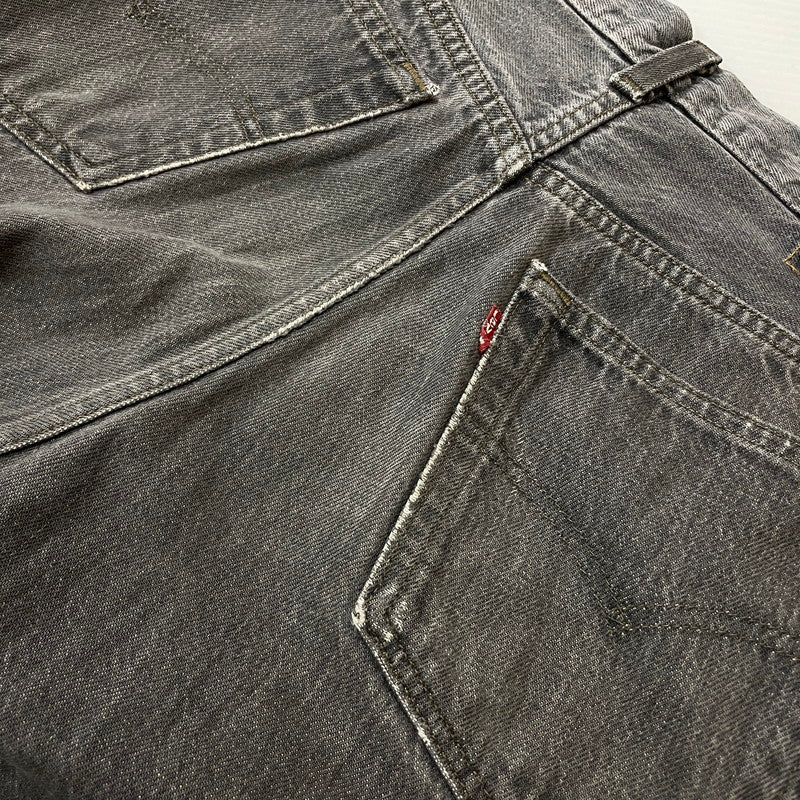 【現状渡し品】【メンズ】 Levi's リーバイス 501 90's DENIM PANT 501-0658 90年代 先染めデニムパンツ ボトムス ジーンズ ボタン裏刻印 653 156-251204-yy-28-tei サイズ：32 カラー：ブラック 万代Net店
