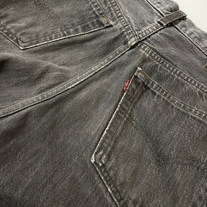 【現状渡し品】【メンズ】 Levi's リーバイス 501 90's DENIM PANT 501-0658 90年代 先染めデニムパンツ ボトムス ジーンズ ボタン裏刻印 653 156-251204-yy-28-tei サイズ：32 カラー：ブラック 万代Net店