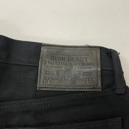【中古品】【メンズ】 IRON HEART アイアンハート 21oz黒鎧 DENIM STRAIGHT 21oz黒鎧 デニム ストレート ボトムス ジーンズ 156-251204-yy-31-tei サイズ：31 カラー：黒鎧 万代Net店