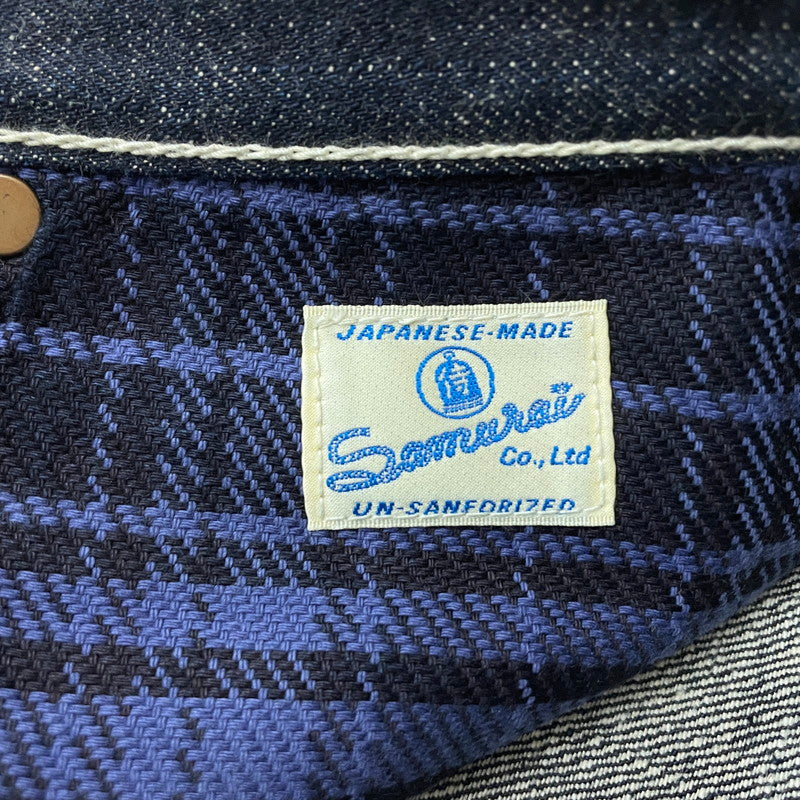 【中古品】【メンズ】 SAMURAI JEANS サムライジーンズ × UNIQUE JEAN STORE ユニークジーンストア 別注 コラボ DENIM PANTS S0210XJ-UJS40TH デニムパンツ 蝦夷ジーンズ第10弾 40TH ボトムス ジーンズ 156-251204-yy-29-tei サイズ：31 カラー：インディゴ 万代Net店