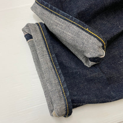 【中古品】【メンズ】 SAMURAI JEANS サムライジーンズ × UNIQUE JEAN STORE ユニークジーンストア 別注 コラボ DENIM PANTS S0210XJ-UJS40TH デニムパンツ 蝦夷ジーンズ第10弾 40TH ボトムス ジーンズ 156-251204-yy-29-tei サイズ：31 カラー：インディゴ 万代Net店