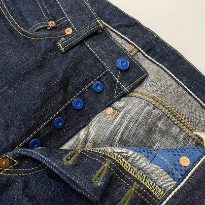 【中古品】【メンズ】 SAMURAI JEANS サムライジーンズ × UNIQUE JEAN STORE ユニークジーンストア 別注 コラボ DENIM PANTS EZO511XX デニムパンツ 蝦夷ジーンズ ボトムス ジーンズ 156-251204-yy-30-tei サイズ：31 カラー：インディゴ 万代Net店
