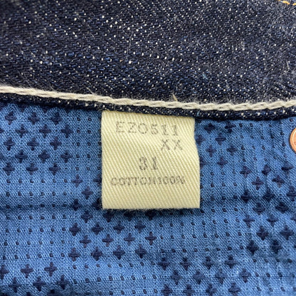 【中古品】【メンズ】 SAMURAI JEANS サムライジーンズ × UNIQUE JEAN STORE ユニークジーンストア 別注 コラボ DENIM PANTS EZO511XX デニムパンツ 蝦夷ジーンズ ボトムス ジーンズ 156-251204-yy-30-tei サイズ：31 カラー：インディゴ 万代Net店