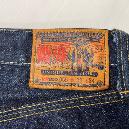 【中古品】【メンズ】 SAMURAI JEANS サムライジーンズ × UNIQUE JEAN STORE ユニークジーンストア 別注 コラボ DENIM PANTS EZO511XX デニムパンツ 蝦夷ジーンズ ボトムス ジーンズ 156-251204-yy-30-tei サイズ：31 カラー：インディゴ 万代Net店