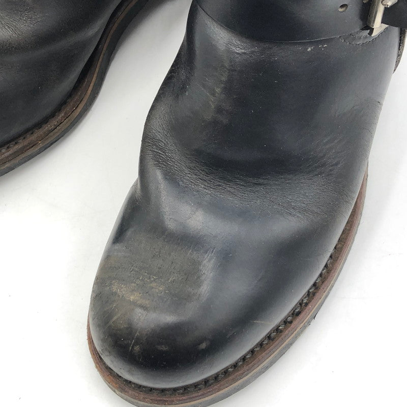 【中古品】【メンズ】 RED WING レッドウィング KNIFE POCKET ENGINEER BOOTS 8270 PT91 ナイフポケット エンジニアブーツ 靴 USA製 164-251202-yy-03-tei カラー：ブラック 万代Net店