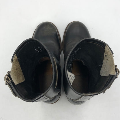 【中古品】【メンズ】 RED WING レッドウィング KNIFE POCKET ENGINEER BOOTS 8270 PT91 ナイフポケット エンジニアブーツ 靴 USA製 164-251202-yy-03-tei カラー：ブラック 万代Net店