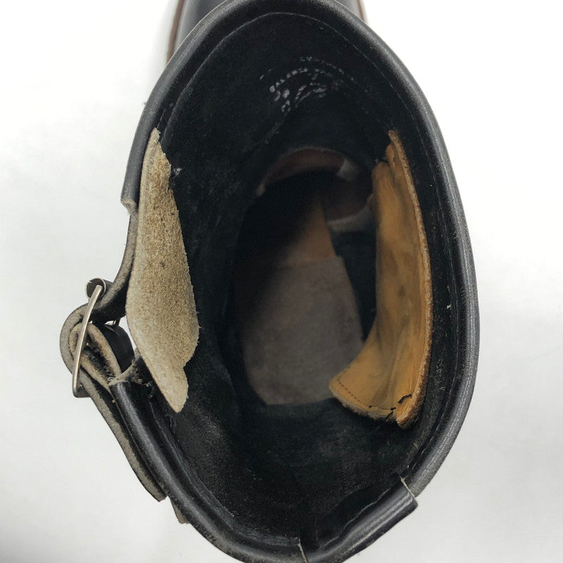 【中古品】【メンズ】 RED WING レッドウィング KNIFE POCKET ENGINEER BOOTS 8270 PT91 ナイフポケット エンジニアブーツ 靴 USA製 164-251202-yy-03-tei カラー：ブラック 万代Net店