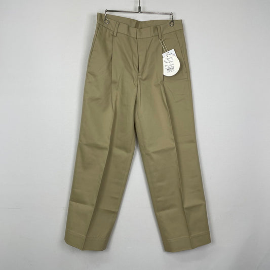 【中古品】【メンズ】 HYSTERIC GLAMOUR ヒステリックグラマー 1TUCK WIDE CHINO PANTS 02241AP22 1タック ワイド チノパンツ ボトムス 151-251204-yy-24-tei サイズ：S カラー：ベージュ 万代Net店